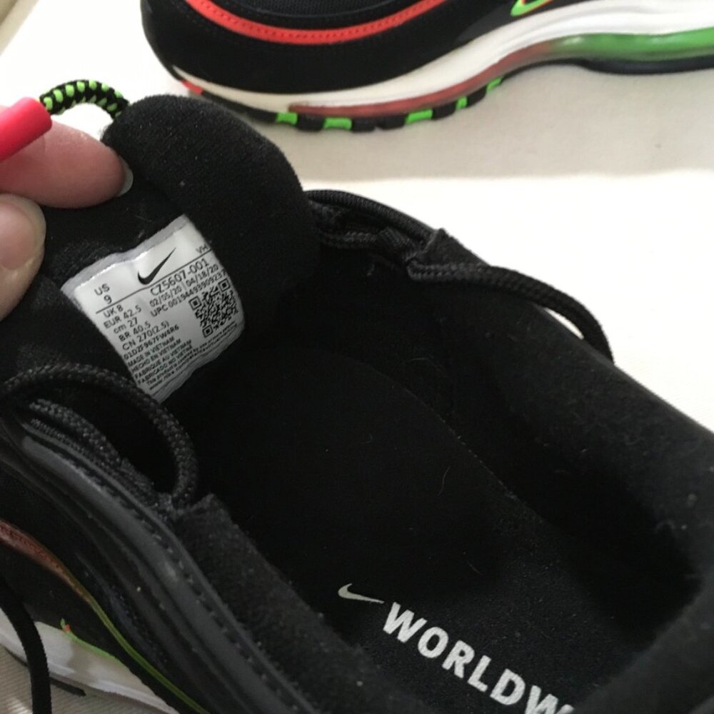 Nike Men's Air Max 97 "Worldwide" Sneaker - Picture 6 of 7